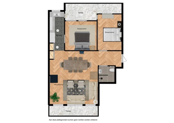 Floorplan - Port Scaldis 9-071, 4511 DB Breskens